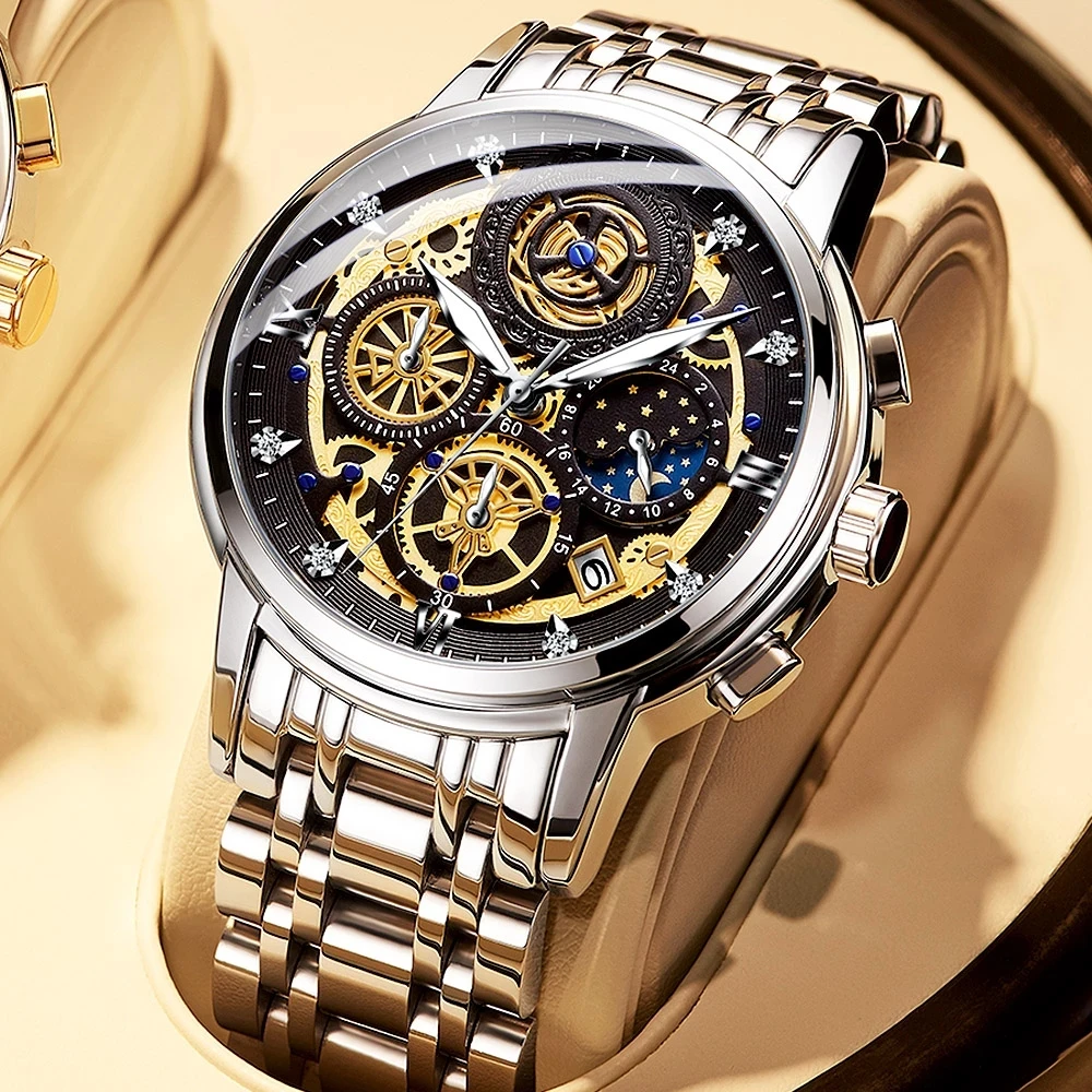 2022 New Fashion WISHDOIT Stainless Steel Top Brand Luxury Sports Men Relogio Masculino Chronograph Quartz Watch With Calendar
2022 New Fashion WISHDOIT Stainless Steel Top Brand Luxury Sports Men Relogio Masculino Chronograph Quartz Watch With Calendar