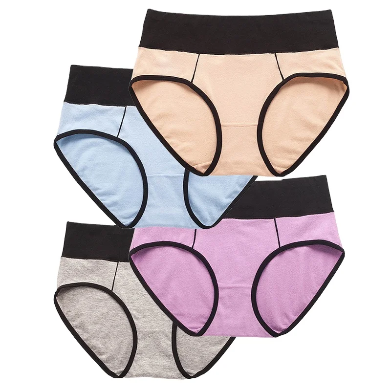 Women's Plus Size Panties High Waist 35%COTTON,60%POLYESTER,5%ELASTANE Panties Tummy Control Underwear
Women's Plus Size Panties High Waist 35%COTTON,60%POLYESTER,5%ELASTANE Panties Tummy Control Underwear