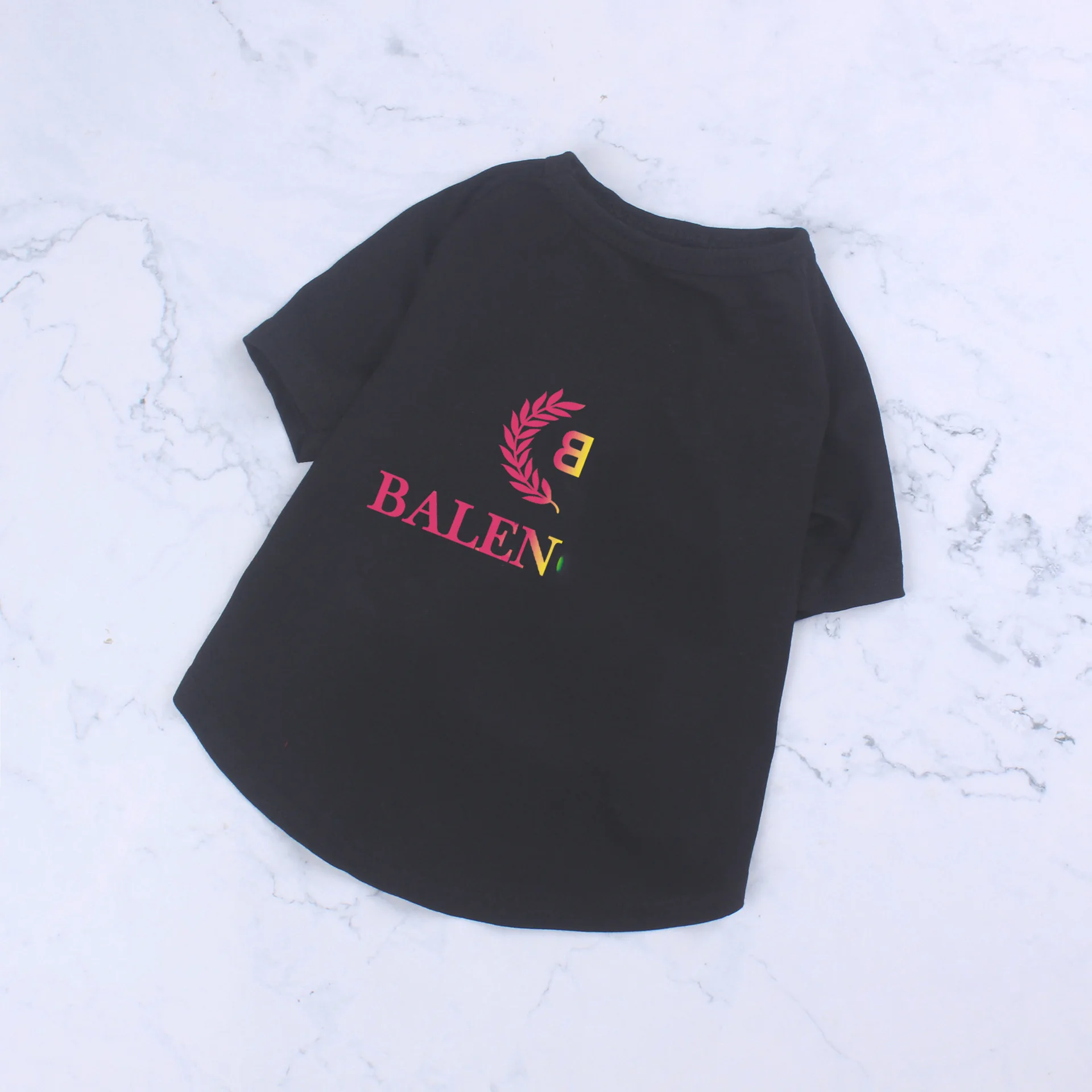 2020 spring autumn fashion pet cloth Paris ears pattern100%cotton pet t-shirt teddy bull schnauzer, Black
2020 spring autumn fashion pet cloth Paris ears pattern100%cotton pet t-shirt teddy bull schnauzer, Black