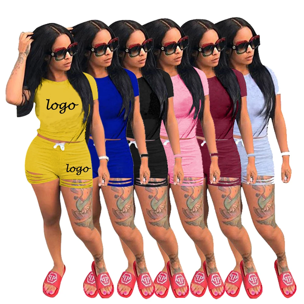 LLDRESS Summer Hot Sell 6 colors Women Casual Two Piece Blank Short Tracksuits Outfits 2 Piece Workout Set New Style Factory
LLDRESS Summer Hot Sell 6 colors Women Casual Two Piece Blank Short Tracksuits Outfits 2 Piece Workout Set New Style Factory