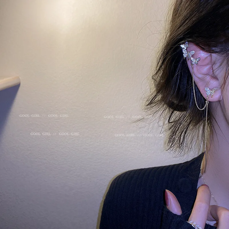 trendy fashion butterfly crystal clip on earrings women
trendy fashion butterfly crystal clip on earrings women