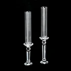 K9 Crystal MH-Z008 Glass Tube Candle Holder