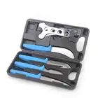 Camping Hunting tool set Mulit Tools Kit Survival Knife Set with Carry Case