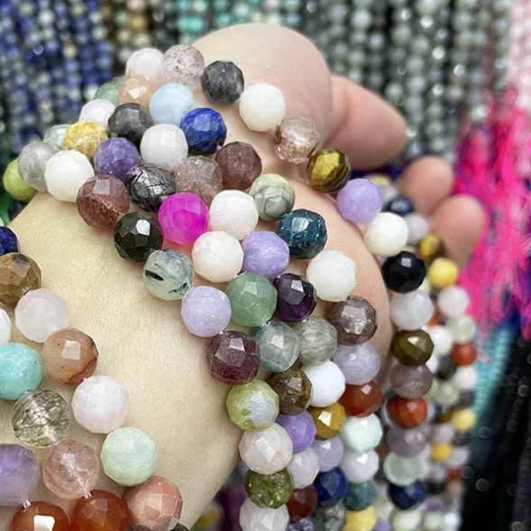 Wholesale 8mm Crystal Bracelets Facet Beads Loose Gemstone Beads for Jewelry Making Raw Gemstone Beads DIY Jewelry Accessories
Wholesale 8mm Crystal Bracelets Facet Beads Loose Gemstone Beads for Jewelry Making Raw Gemstone Beads DIY Jewelry Accessories