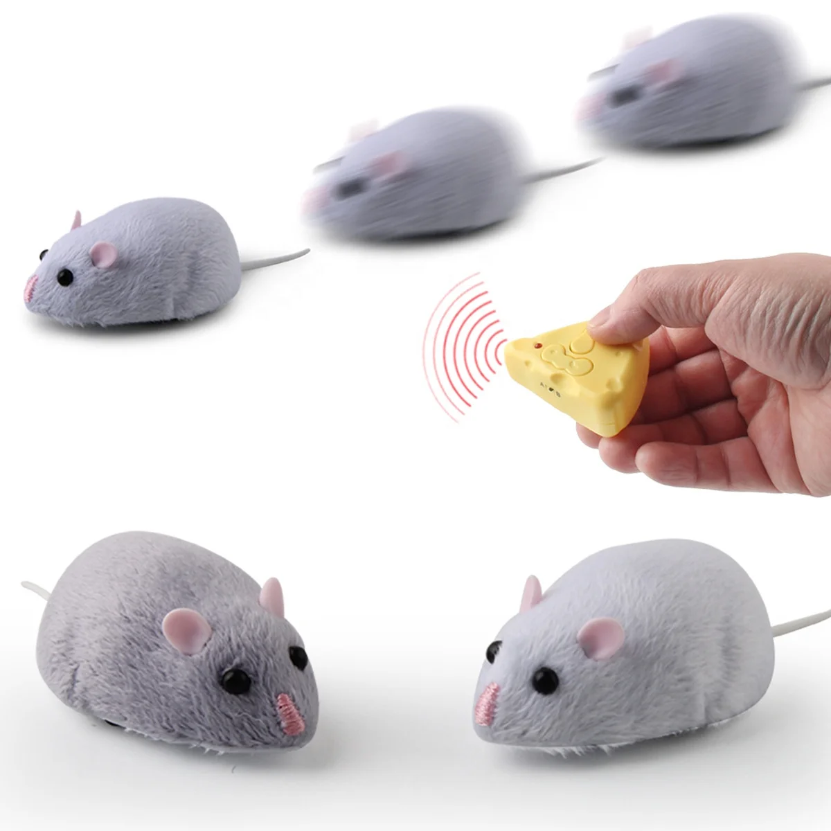 Small Car Toy Mouse Plastic Funny Gift Set Pet RC Mice Cat Toy Wireless Remote Control Mouse Toy for Cat and Kids, 2 colors
Small Car Toy Mouse Plastic Funny Gift Set Pet RC Mice Cat Toy Wireless Remote Control Mouse Toy for Cat and Kids, 2 colors