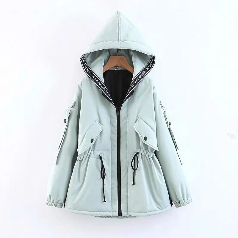 Wholesale 2019 Fashion Women Winter Candy Color Siamese Hat Coat Drawstring Long Down Jacket Girl For Women's Autumn Clothing, Custom color
Wholesale 2019 Fashion Women Winter Candy Color Siamese Hat Coat Drawstring Long Down Jacket Girl For Women's Autumn Clothing, Custom color