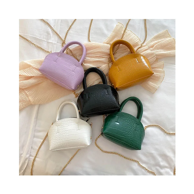 Luxury Crocodile Designer Shell Handbag Mini Chains Simple Shoulder Bag Alligator Solid Color Small Purse Trendy Messenger Bag
Luxury Crocodile Designer Shell Handbag Mini Chains Simple Shoulder Bag Alligator Solid Color Small Purse Trendy Messenger Bag