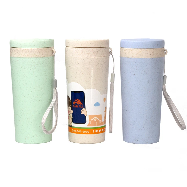 china hot sale creative plastic thermos wheat straw fiber storage cup travel organizer water cup bottle, Customized
china hot sale creative plastic thermos wheat straw fiber storage cup travel organizer water cup bottle, Customized