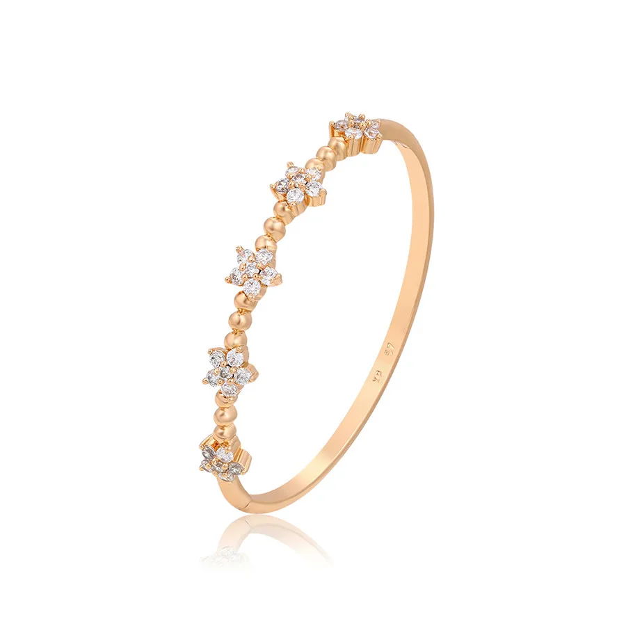 X000012902 xuping jewelry fashion high Quality Fine Gold Plated Petal Beads Diamond 18K Gold Plated bangle
X000012902 xuping jewelry fashion high Quality Fine Gold Plated Petal Beads Diamond 18K Gold Plated bangle