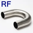 Bend Type RF Sanitary Stainless Steel 304 316L Pipe Weld Bend Pipe Fitting 180 Degree U Type Elbow