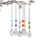 Colorful Chandelier Crystal Pendant Crystal Hanging decorations Ornaments Crystal Door Hanging