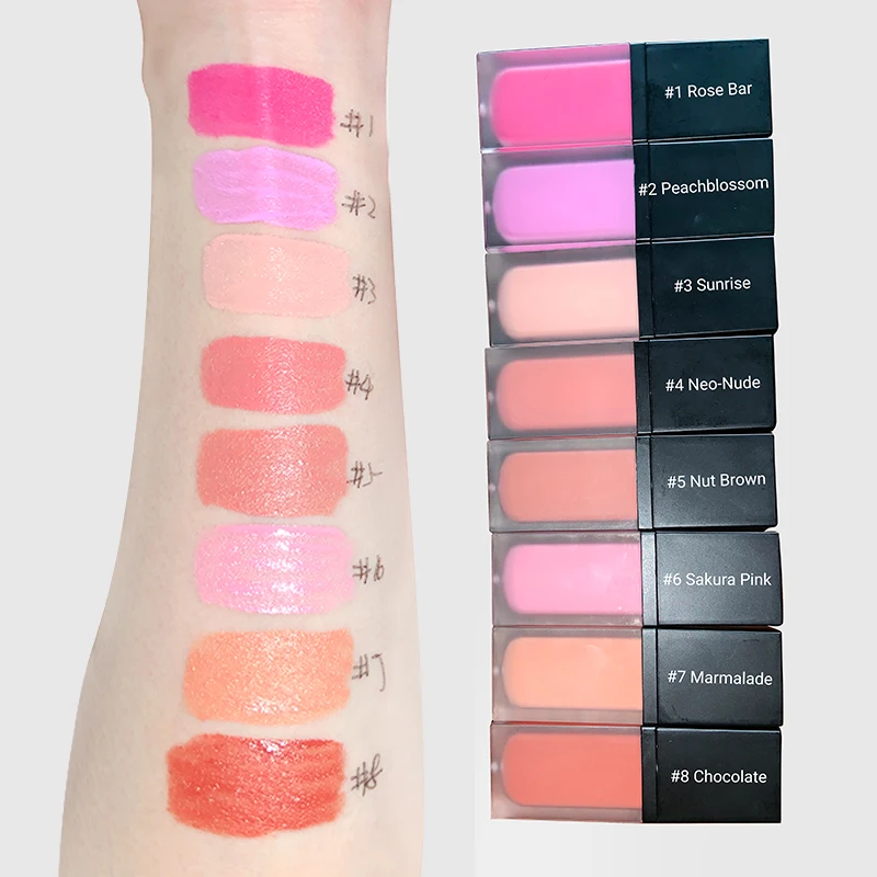 Custom Logo Vegan Face Liquid Blusher On Make Up OEM 8 Color Waterproof Long Lasting Orgasm Private Label Liquid Blush, 8 colors liquid blusher
Custom Logo Vegan Face Liquid Blusher On Make Up OEM 8 Color Waterproof Long Lasting Orgasm Private Label Liquid Blush, 8 colors liquid blusher