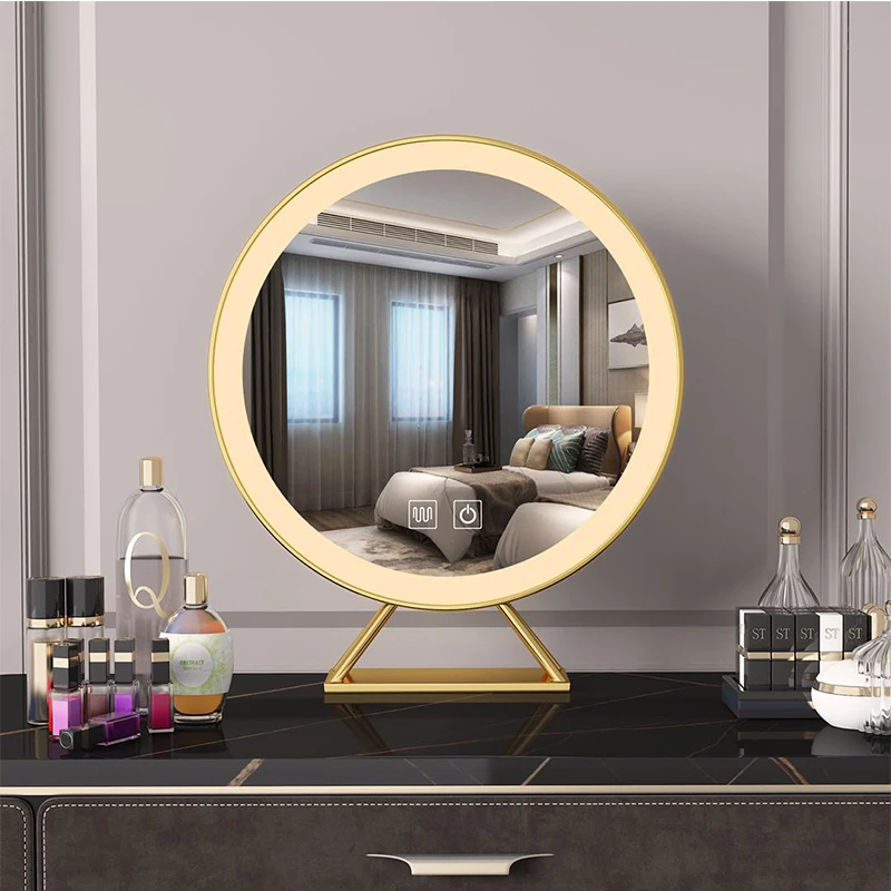 Best Price Custom Wholesale Round Desktop Cosmetic Smart Table Makeup Mirror with Light Led Vanity Mirror
Best Price Custom Wholesale Round Desktop Cosmetic Smart Table Makeup Mirror with Light Led Vanity Mirror