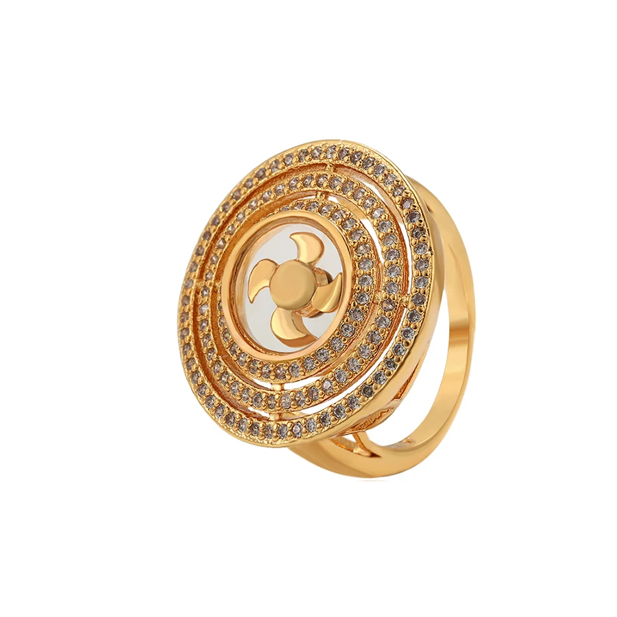16332 Xuping Fashion women and men ring jewelry Whan kang hun Ring wind turbine, 24k gold color
16332 Xuping Fashion women and men ring jewelry Whan kang hun Ring wind turbine, 24k gold color