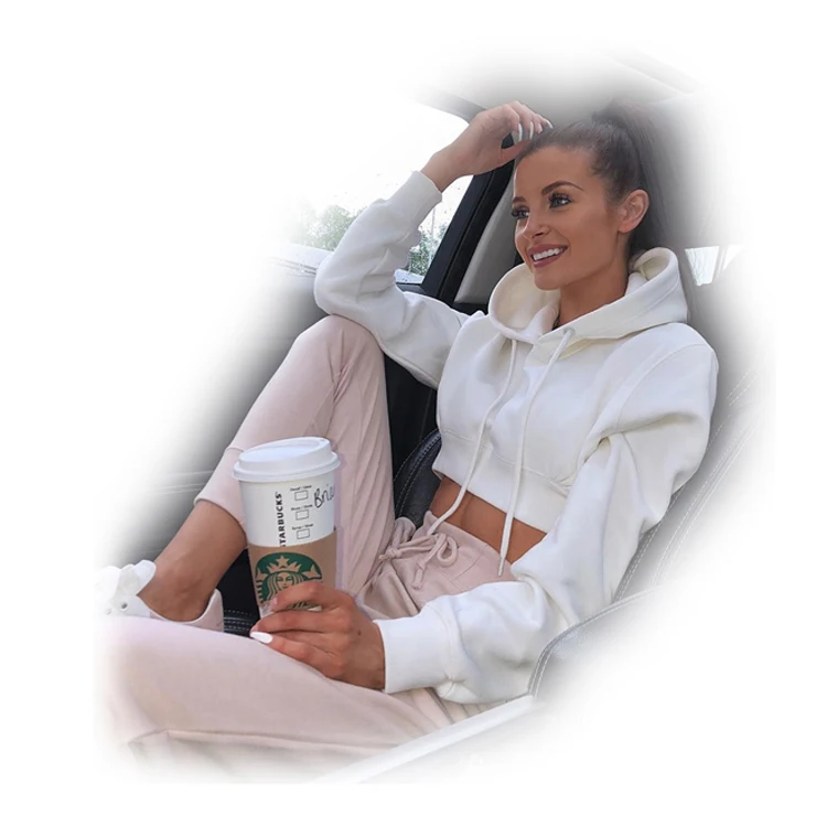 High Quality Custom Logo Cotton Long Sleeve Crop Top Women Hoodie for Gym Clothing Casual Drop Shoulder, Picture
High Quality Custom Logo Cotton Long Sleeve Crop Top Women Hoodie for Gym Clothing Casual Drop Shoulder, Picture