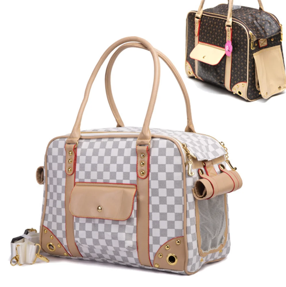 Pet products British style sub-luxury brand design pet out carrying bag dog cat travel Carriers, Customized color
Pet products British style sub-luxury brand design pet out carrying bag dog cat travel Carriers, Customized color