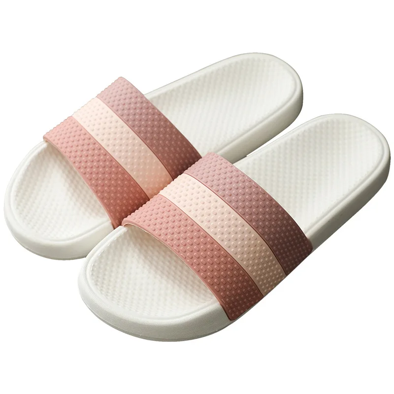 Best Selling Home Soft Slippers Women Men Indoor Striped Slides Slippers, As picture
Best Selling Home Soft Slippers Women Men Indoor Striped Slides Slippers, As picture