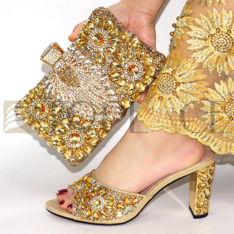 2020 Nigerian wedding shoes and matching bag high heel african shoes and bag set for women, Black,green,sliver,red,gold
2020 Nigerian wedding shoes and matching bag high heel african shoes and bag set for women, Black,green,sliver,red,gold