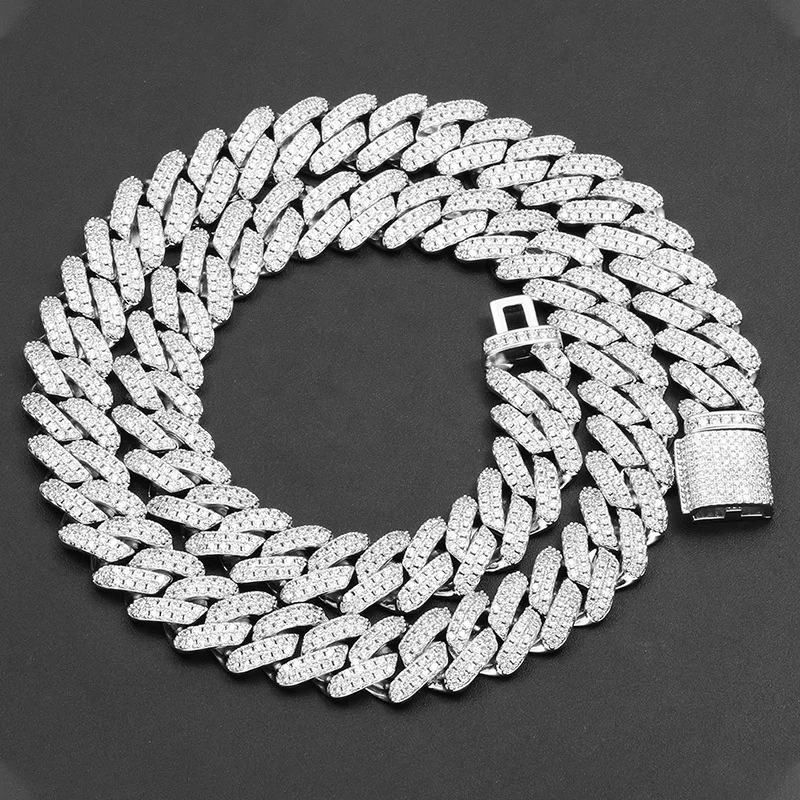 Cuban Chain Sterling Silver 925 Jewellery, Hip Hop Men Solid 925 Sterling Silver Cuban Link Chain
Cuban Chain Sterling Silver 925 Jewellery, Hip Hop Men Solid 925 Sterling Silver Cuban Link Chain