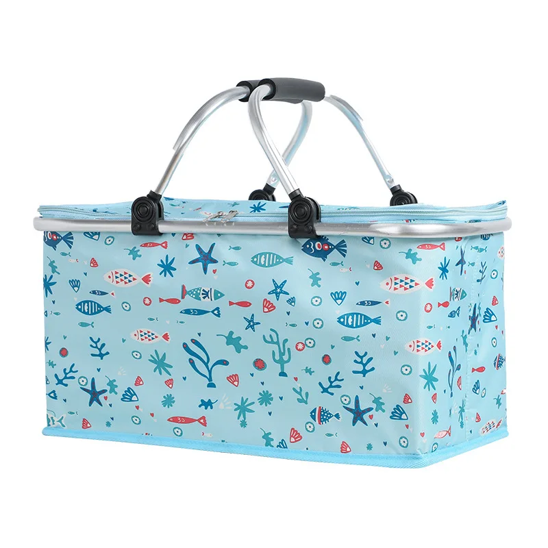 Factory Wholesale Foldable Picnic Basket Tote Cooler Bags Custom Insulated Picnic Basket
Factory Wholesale Foldable Picnic Basket Tote Cooler Bags Custom Insulated Picnic Basket