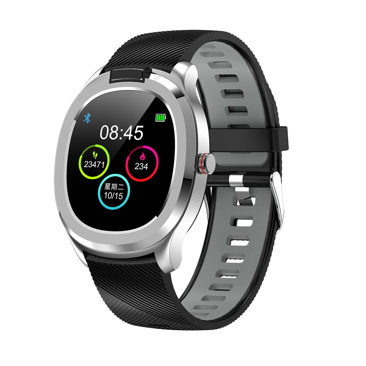 New arrival T01 body temperature measurement smart watch full touch screen IP68 waterproof swimming health fitness tracker
New arrival T01 body temperature measurement smart watch full touch screen IP68 waterproof swimming health fitness tracker