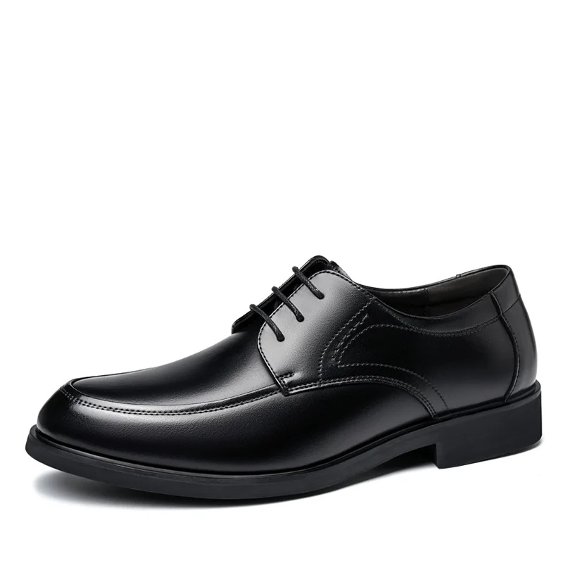 Wholesale Trend Formal Autumn Lightweight Work Leather Shoes Non-slip Round Toe Business Dress Shoes
Wholesale Trend Formal Autumn Lightweight Work Leather Shoes Non-slip Round Toe Business Dress Shoes
