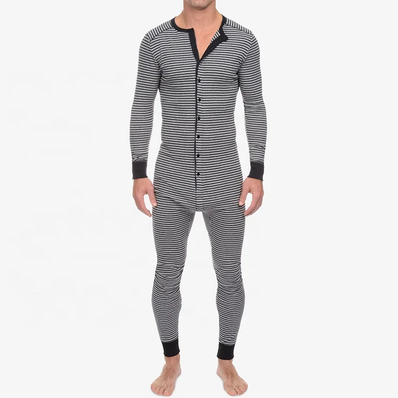 D126 Factory wholesale adult men onesie pajamas jumpsuit striped pajamas men with single button
D126 Factory wholesale adult men onesie pajamas jumpsuit striped pajamas men with single button