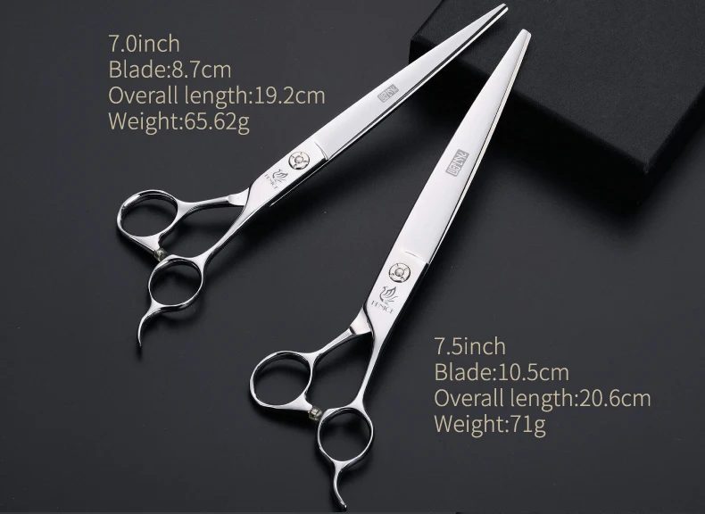 Japanese 440C Stainless Steel Fenice Pet Dog Grooming Scissors Professional Kit