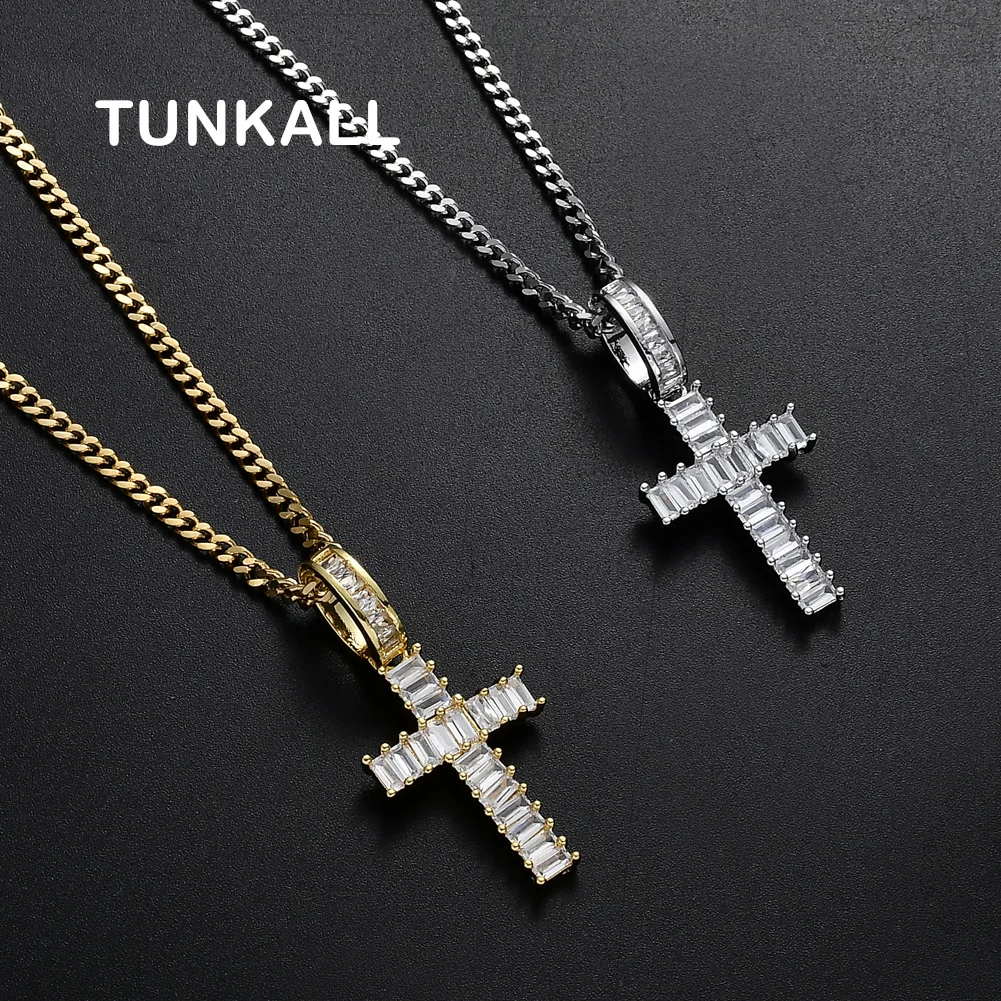 CN146 Zircon bling bling cross pendant necklace Iced Out necklace for men jewelry Engagement gift
CN146 Zircon bling bling cross pendant necklace Iced Out necklace for men jewelry Engagement gift