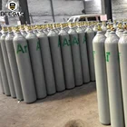 40L 150Bar Refillable Argon Gas Steel Seamless High Purity 99.999% Argon Gas Cylinder