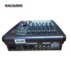 Factory Price 6 Channel USB Digital Console Audio Mixer With Phantom Power