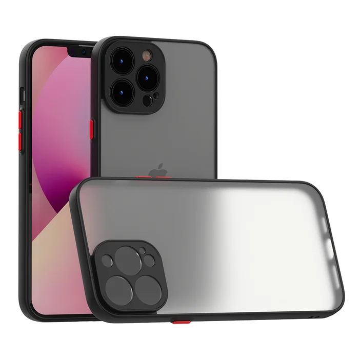 Factory price translucent matte phone cases for iphone 13 Pro max 12 pro tpu pc case, Multi
Factory price translucent matte phone cases for iphone 13 Pro max 12 pro tpu pc case, Multi