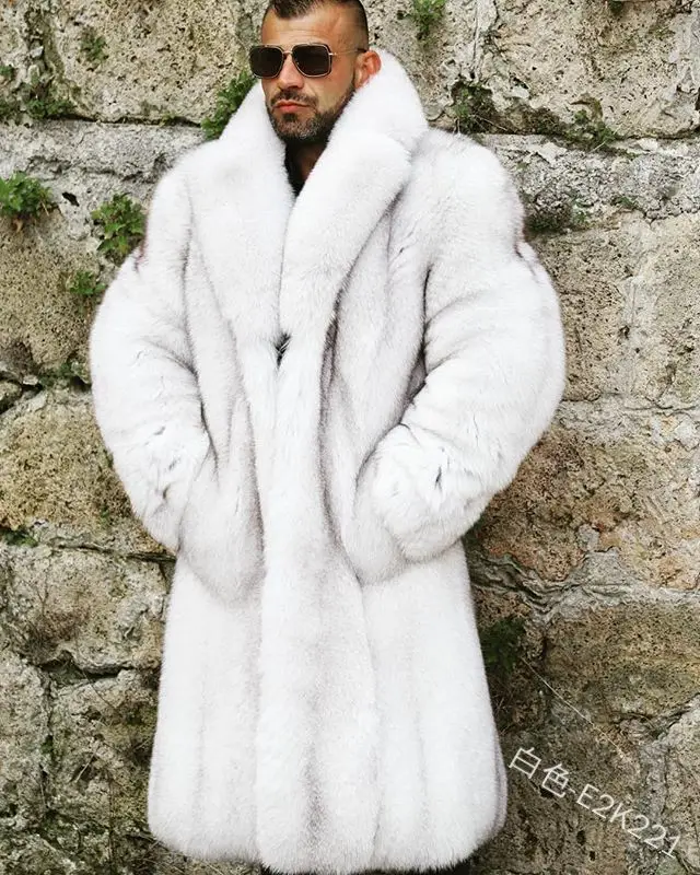 2021 Lapel solid color rabbit fur quilted coat wolf fur coat men's winter jacket new wolf fur coat men's winter jacket, Customized color
2021 Lapel solid color rabbit fur quilted coat wolf fur coat men's winter jacket new wolf fur coat men's winter jacket, Customized color