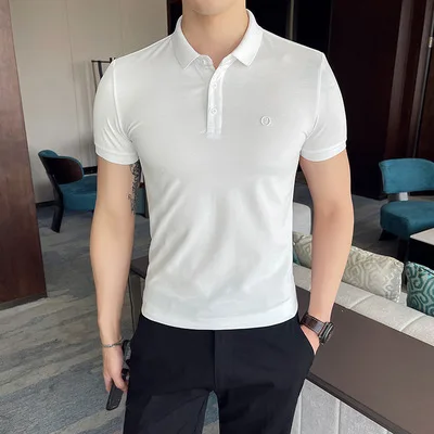 Summer new men's long sleeve polo shirt men's Korean version of the casual polo shirt for men
Summer new men's long sleeve polo shirt men's Korean version of the casual polo shirt for men