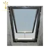 Top Window House Top Use Customized Thermal Break Circular Glass Double Glazed Aluminum Window Glass Skylight