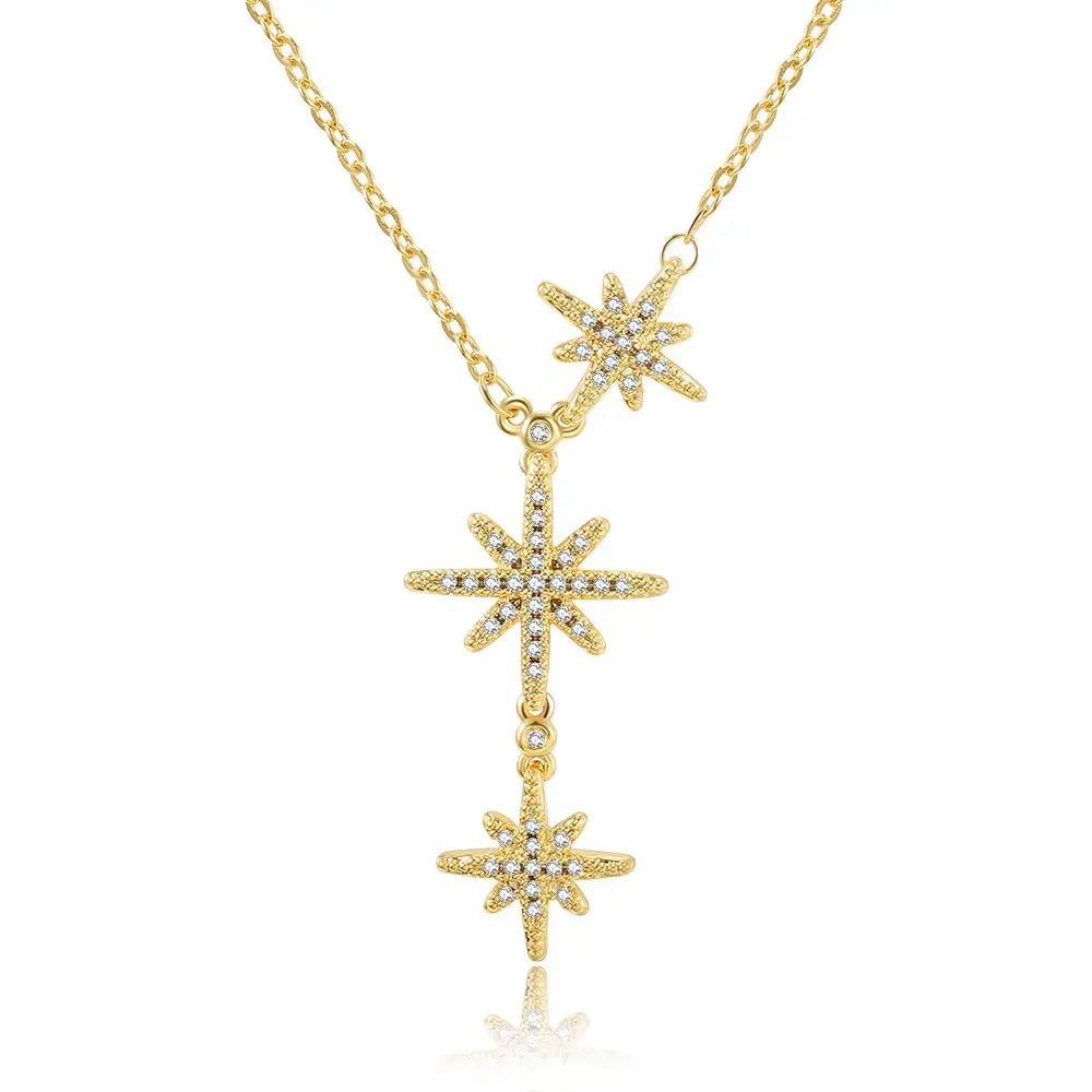 S925 Sterling Silver Woman Star Pendant Charm Jewelry Trendy Adjustable Zircon Trendy Necklace Brass Jewelry 18K Gold Plated
S925 Sterling Silver Woman Star Pendant Charm Jewelry Trendy Adjustable Zircon Trendy Necklace Brass Jewelry 18K Gold Plated