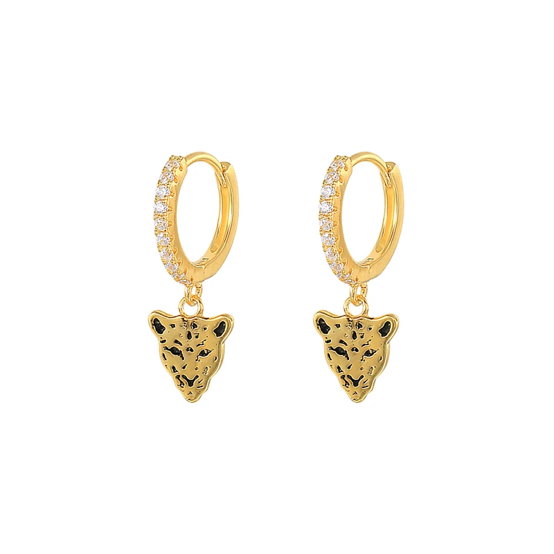CANNER Jewelry Retro Simple Leopard Head Fashion Female Earrings Personality S925 Silver Earrings
CANNER Jewelry Retro Simple Leopard Head Fashion Female Earrings Personality S925 Silver Earrings