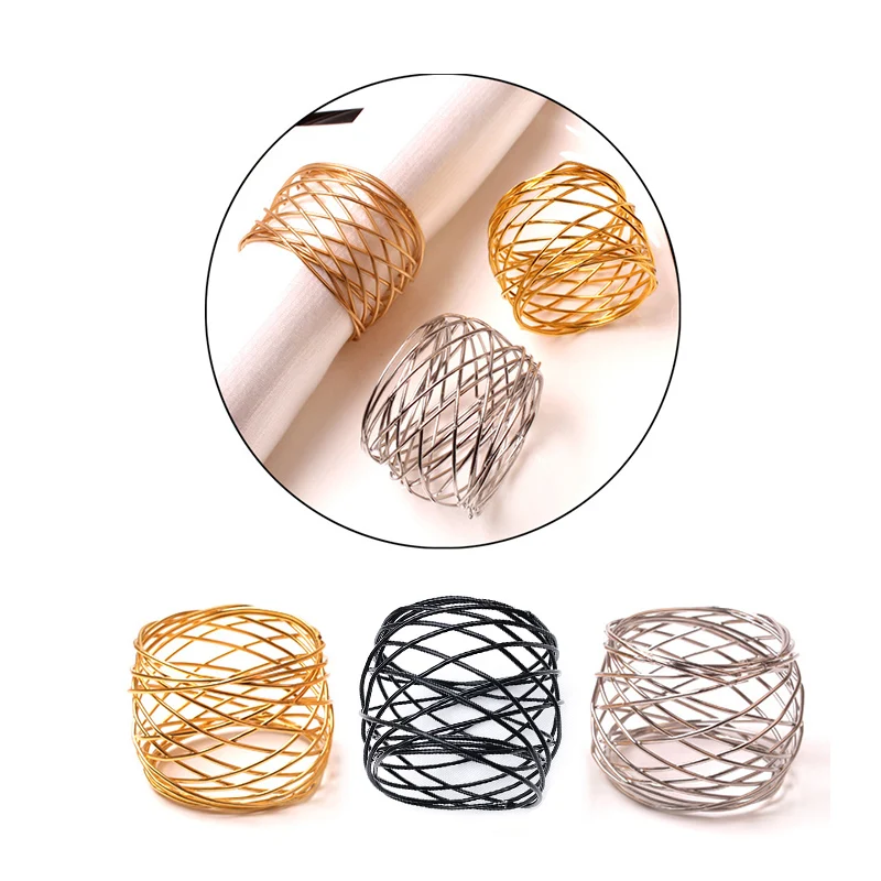 Wholesale Rond De Serviette Decorative Black Personalized Modern Wedding Table Napkin Holder Gold Napkin Rings, As shown
Wholesale Rond De Serviette Decorative Black Personalized Modern Wedding Table Napkin Holder Gold Napkin Rings, As shown