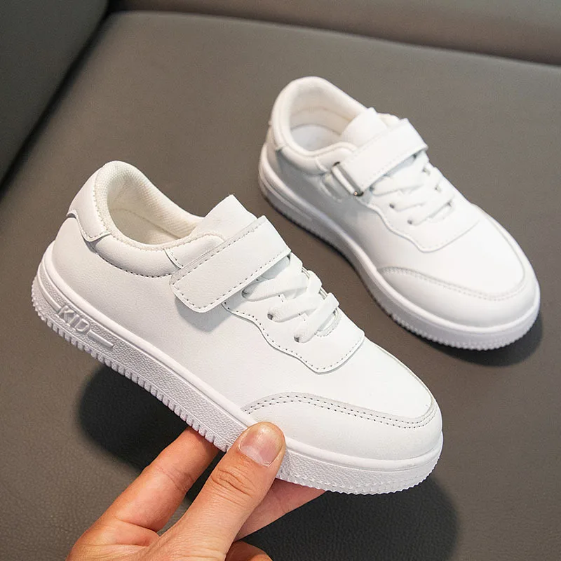 Kids's School Performance White Shoes Magic Paste Soft Soled Comfortable Sports Spring Autumn Boys' Girls' Ankle Low Casual
Kids's School Performance White Shoes Magic Paste Soft Soled Comfortable Sports Spring Autumn Boys' Girls' Ankle Low Casual