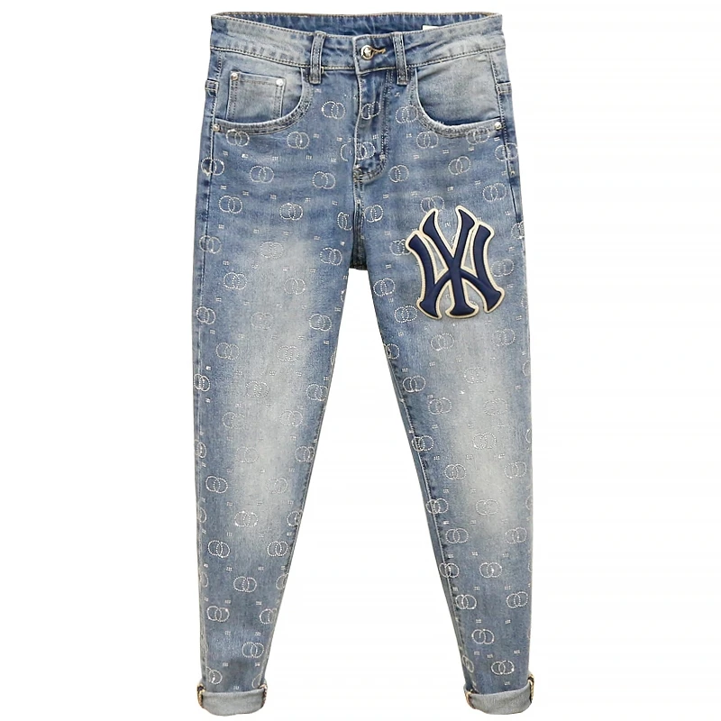 China Factory Good Quality Mans Skinny Stretch Jeans Mans Small Feet High Waist Denim Pants
China Factory Good Quality Mans Skinny Stretch Jeans Mans Small Feet High Waist Denim Pants