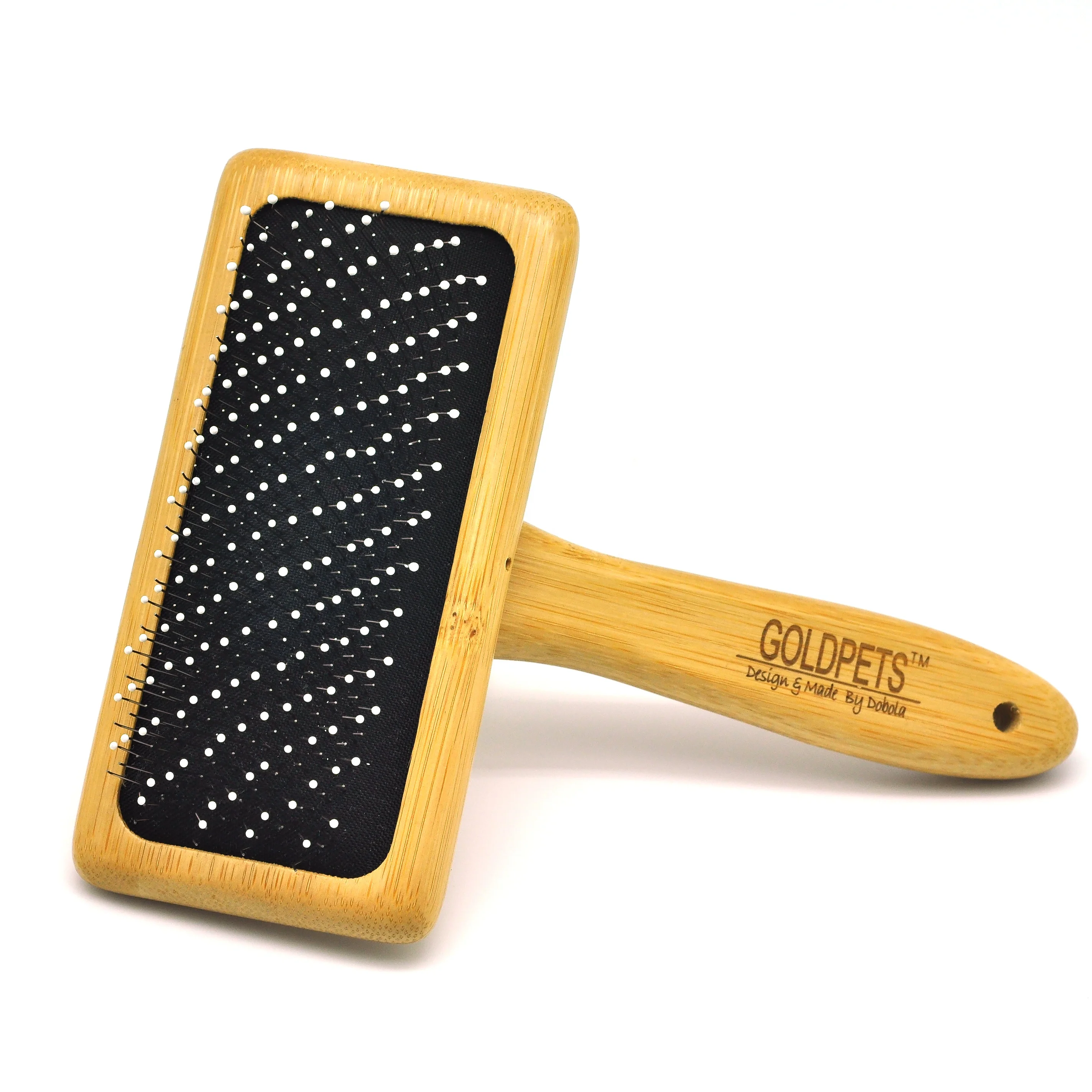 Brosse Poils Animaux L-122x155MM 70g Pet Grooming Bamboo Slicker Brush with Stainless Steel Pin Dog Brush
Brosse Poils Animaux L-122x155MM 70g Pet Grooming Bamboo Slicker Brush with Stainless Steel Pin Dog Brush