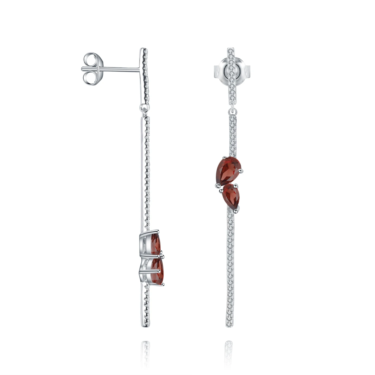 Abiding Simple Long Earring Natural Garnet Gemstone 925 Sterling Silver Jewelry Statement Earrings Women For Bridal
Abiding Simple Long Earring Natural Garnet Gemstone 925 Sterling Silver Jewelry Statement Earrings Women For Bridal