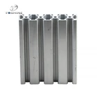 2080 V Slot Champagne Colour Anodized Aluminium Profile Extrusion Profile Building Materials