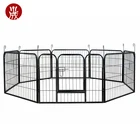 The Black Metal Kennel Wholesale wire dog cages