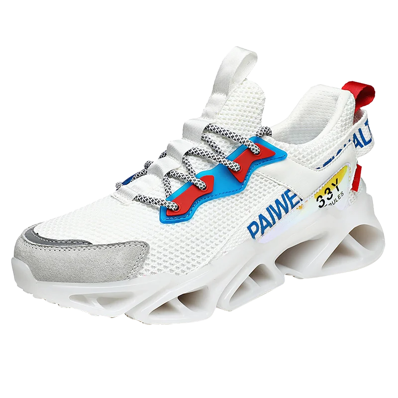 New Blade Hollow Out Sole 2021 Men's Fashion Sneakers Running shoes Sports Walking shoes For Men, White blue, beige blue, black green 
New Blade Hollow Out Sole 2021 Men's Fashion Sneakers Running shoes Sports Walking shoes For Men, White blue, beige blue, black green