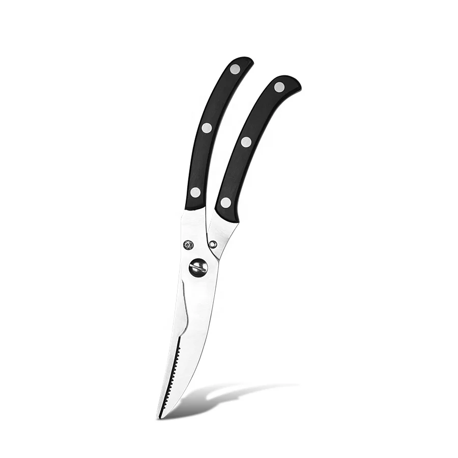 Heavy Duty Kitchen Scissors Stainless Steel Utility Shears  Multi-Purpose Cooking Scissors  Chicken For Poultry Fish  Herbs Meat