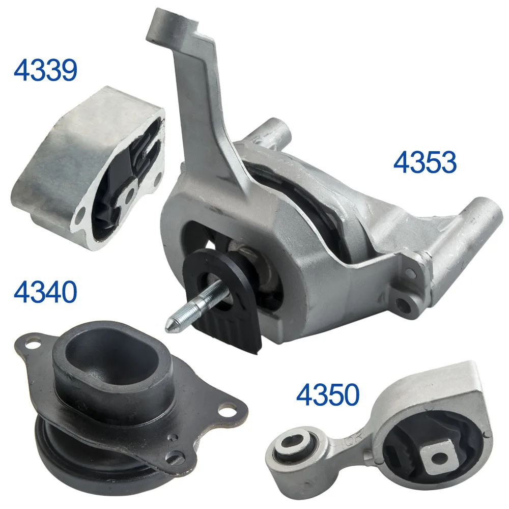 maXpeedingrods Engine Transmission Motor Mount For Nissan Altima 2.5 2008-2012 AT 4339 4340 4350 4pcs
maXpeedingrods Engine Transmission Motor Mount For Nissan Altima 2.5 2008-2012 AT 4339 4340 4350 4pcs