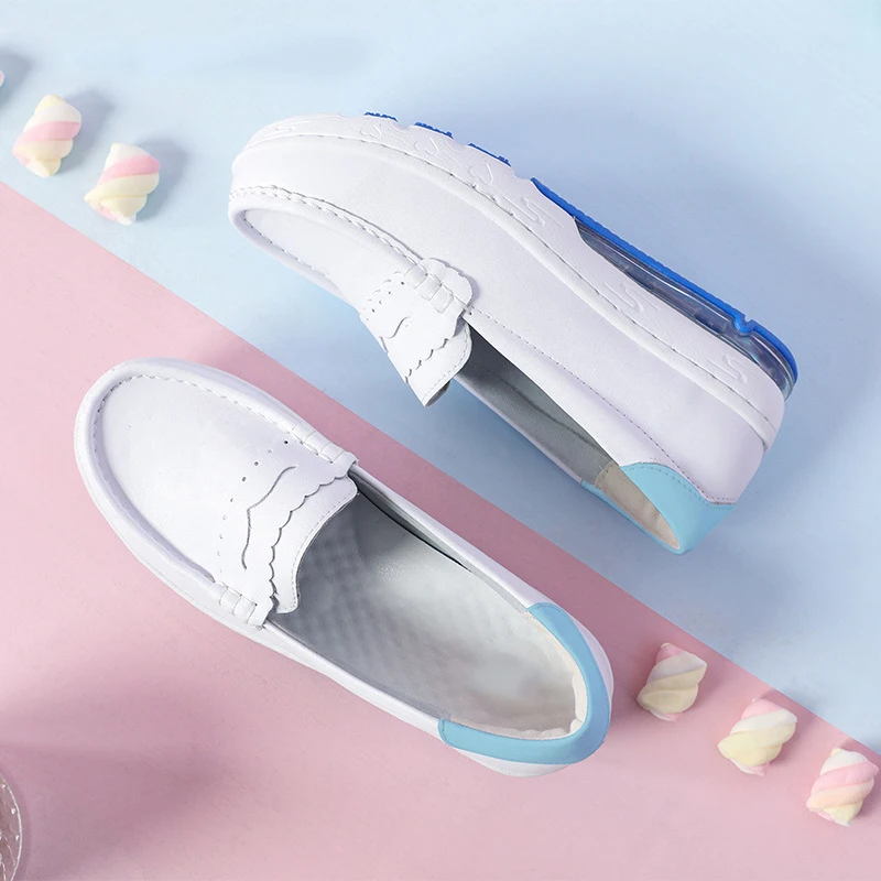 Latest Style Women White Soft Wedge Air Cushion Anti-slip Doctor and Nurse Medical Shoes Work Shoes
Latest Style Women White Soft Wedge Air Cushion Anti-slip Doctor and Nurse Medical Shoes Work Shoes