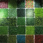 Landscaping artificial boxwood hedge green panel vertical plant wall for garden backyard home decorations