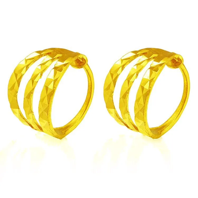 Gold Plated Car Flower Earrings Vacuum Electroplating Car Flower Earrings Exquisite Craftsmanship Gold Ladies Jewelry
Gold Plated Car Flower Earrings Vacuum Electroplating Car Flower Earrings Exquisite Craftsmanship Gold Ladies Jewelry